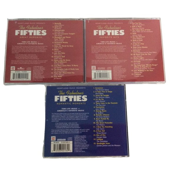 Sounds of the Fabulous Fifties Various Artists 3 CD Box Set 2005 Time Life - Picture 6 of 8